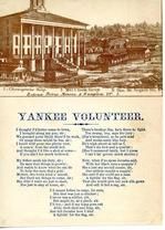 07x121.2 - Yankee Volunteer with View between Fortress Monroe and Hampton, VA 1, Civil War Songs from Winterthur's Magnus Collection